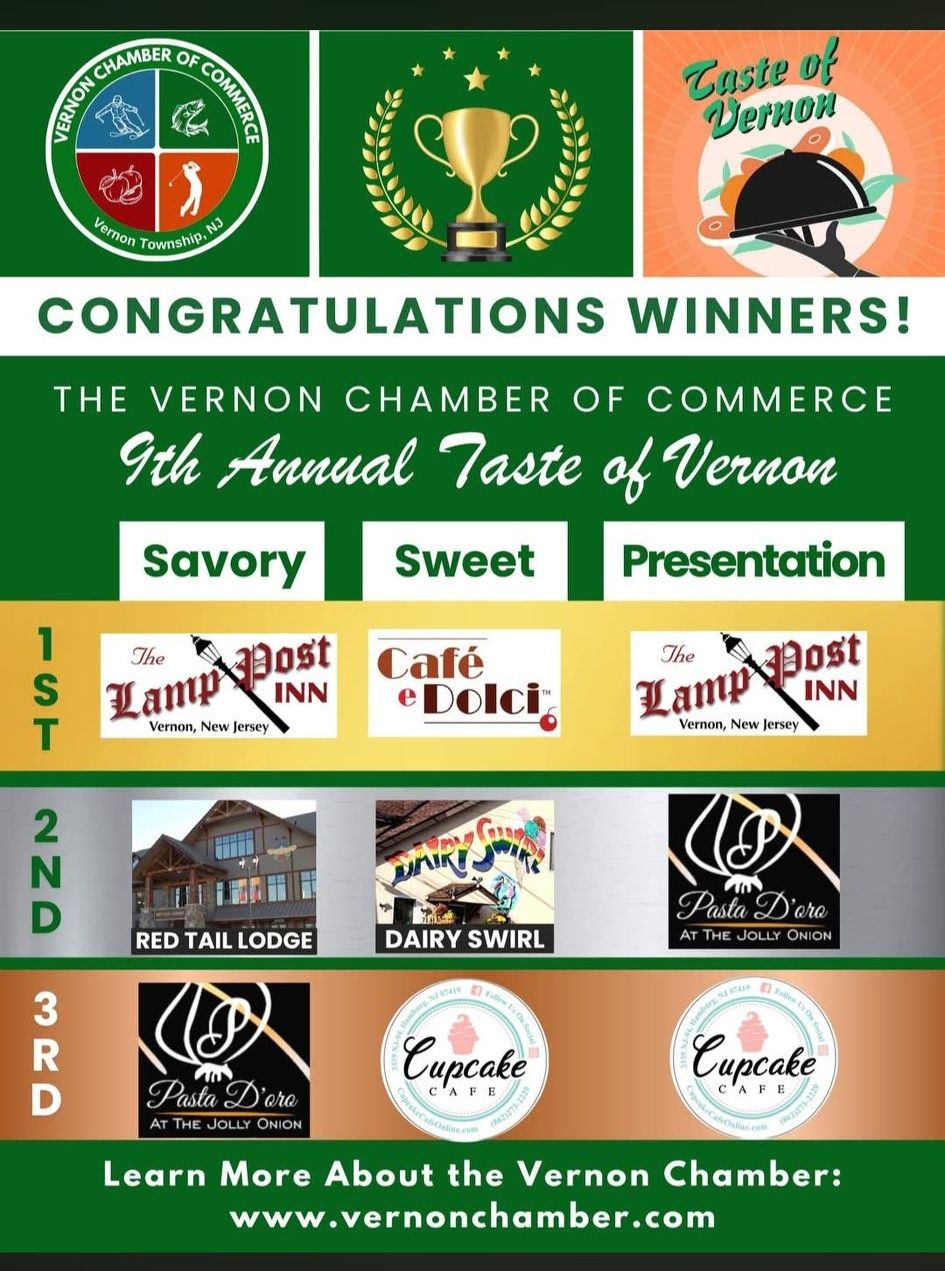 Taste of Vernon Winner