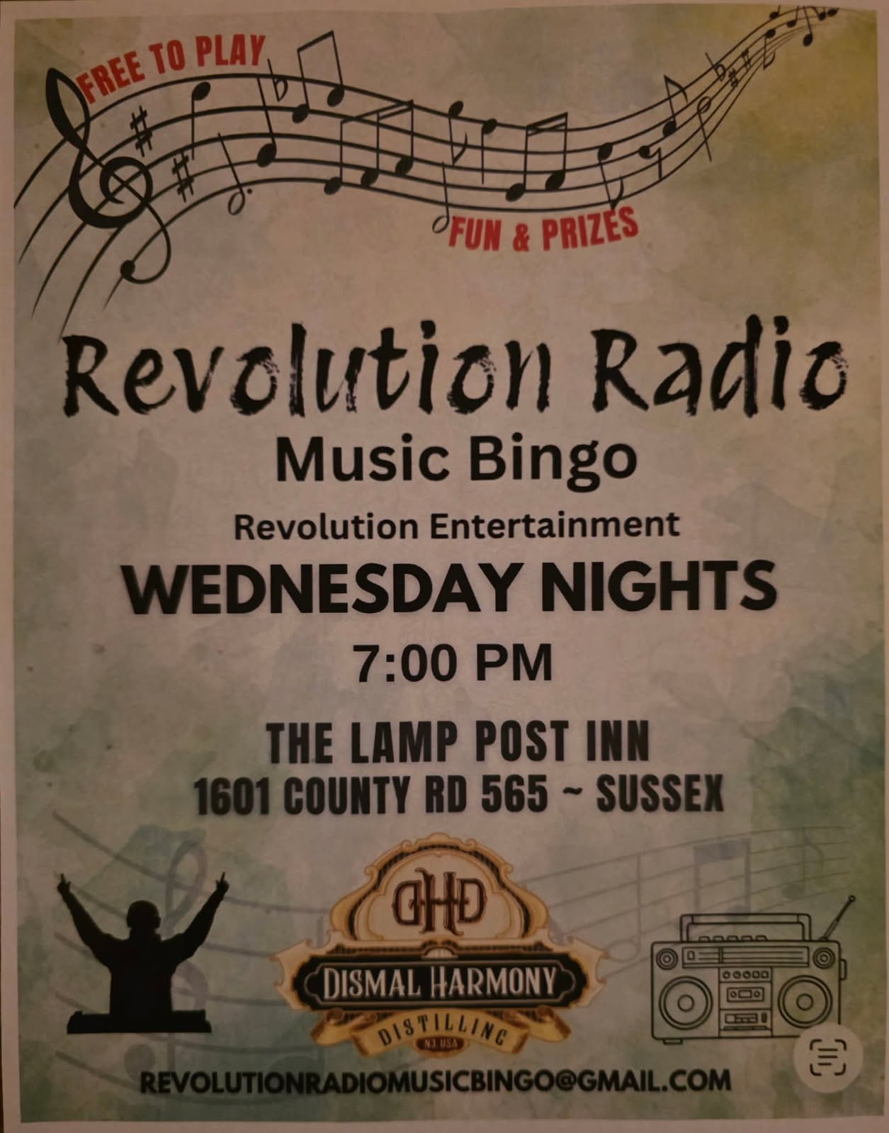 Wednesday Bingo Night