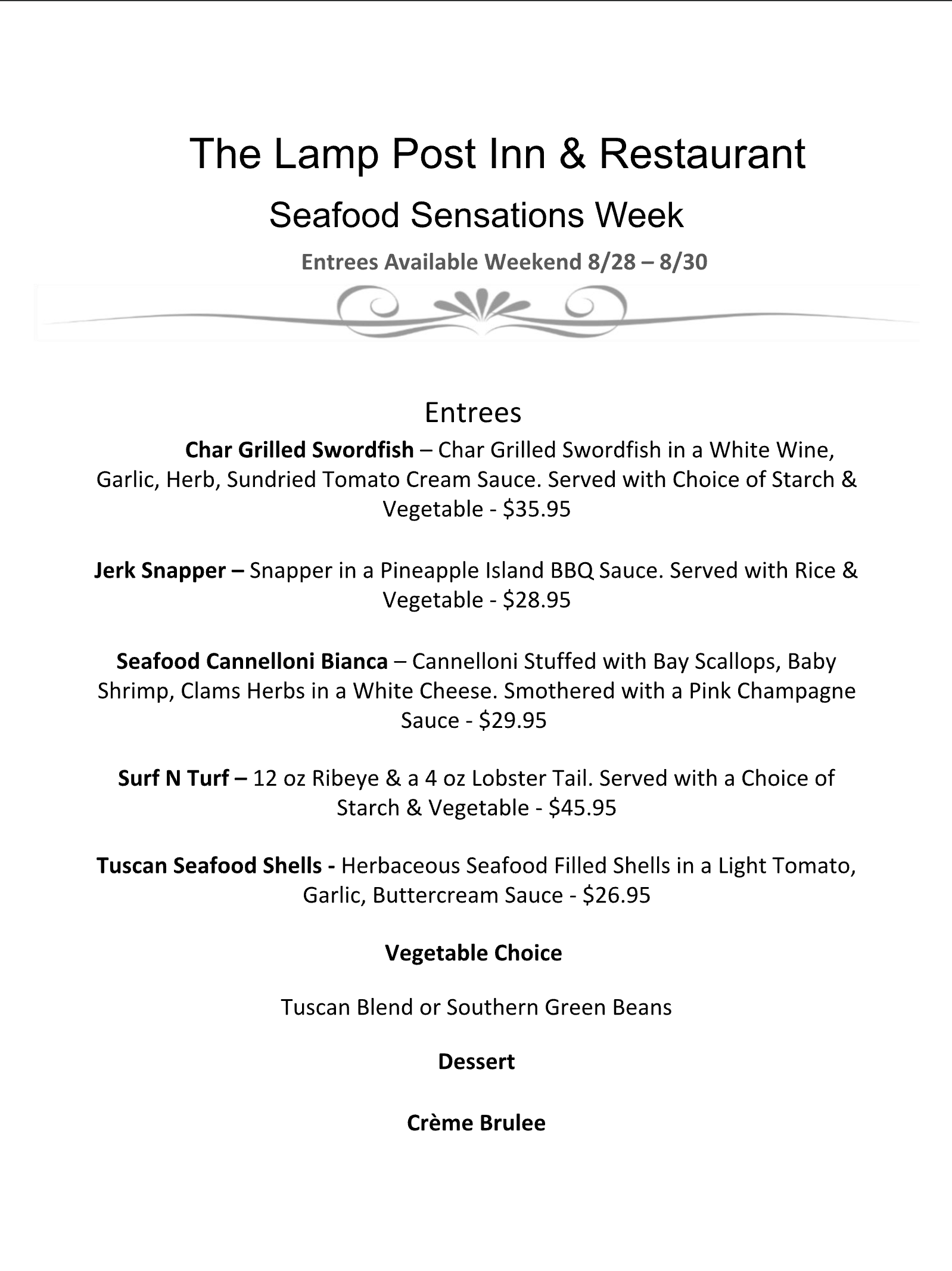 Screenshot 2026-08-28 at 1.09.16 PM seafood entrees
